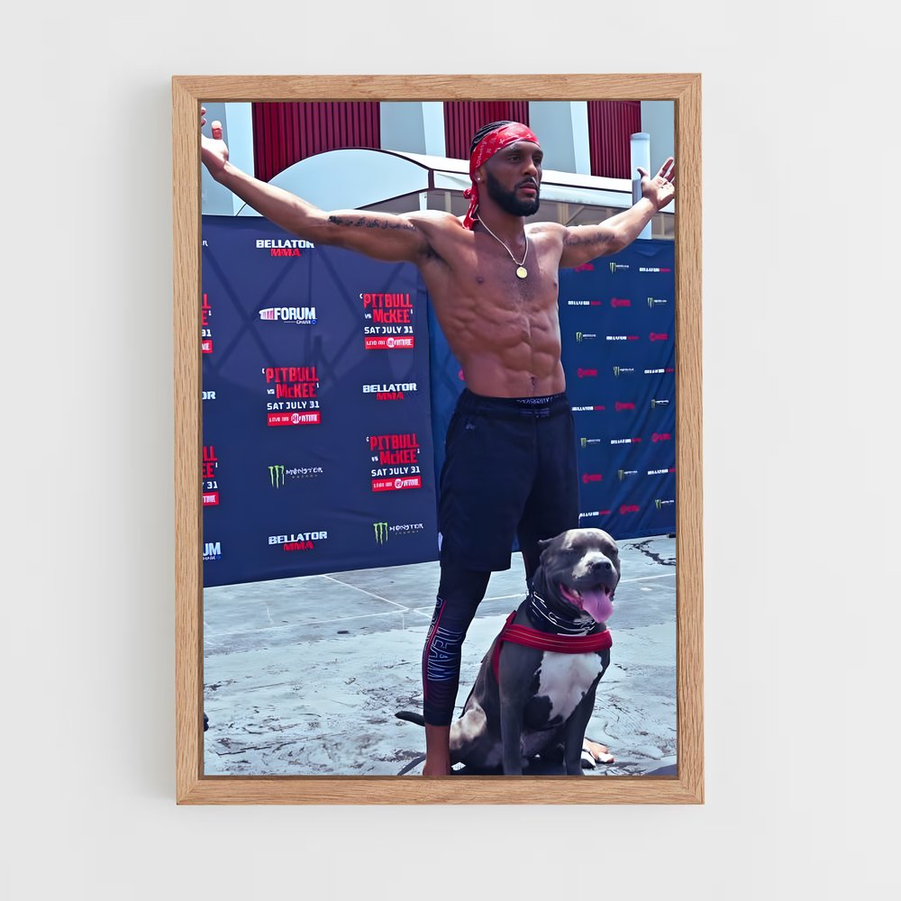 Poster mckee figé – affiche MMA (vue 4)